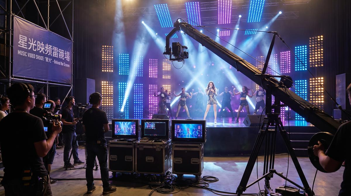 福利姬MV拍摄视频幕后